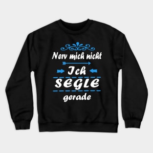 Segelboot Segeln Wind Freiheit Segeltörn Mädchen Crewneck Sweatshirt